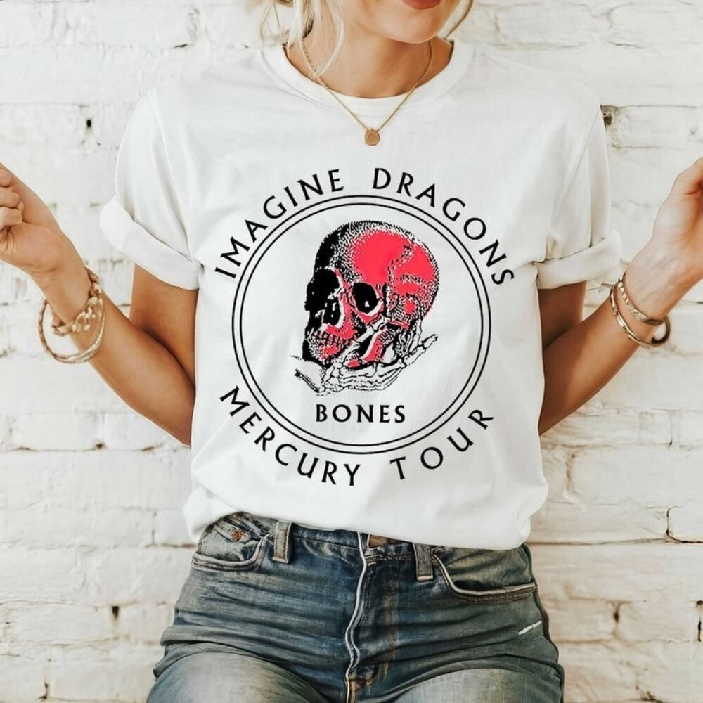 Vintage Bones Imagine Dragons Shirt Imagine Dragons Bones Tshirt